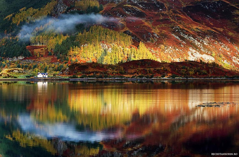 3. Fall in the Scottish highlands