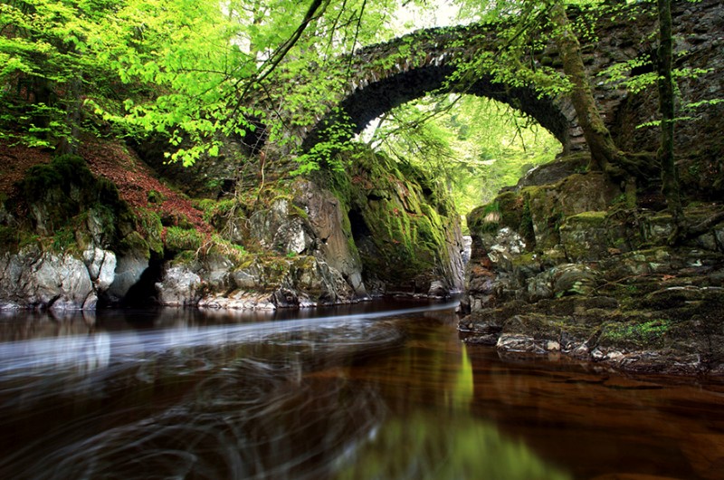 2. Scenic bridges straight out of a fairy tail