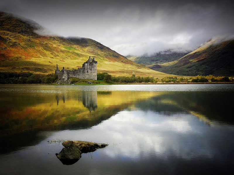 10. Kilchurn Castle, Loch Awe, Scotland