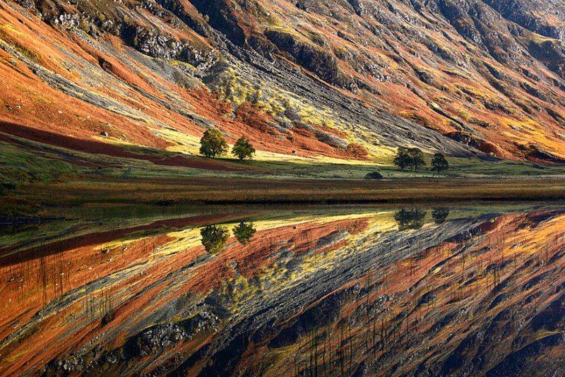 9. Rannoch Moor in the valley of Glen Coe