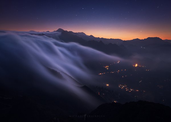 Cascade of Clouds - Stunning Nature Photography by Michael Shainblum <3 <3