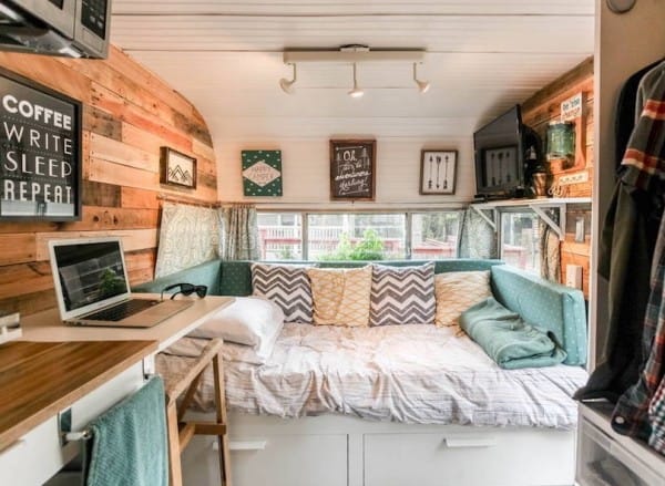 Transformed 1962 vintage camper motel