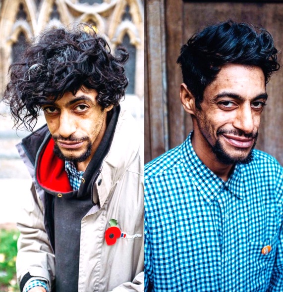 'For me, it is about giving something back and raising awareness of the homeless,' Joshua told the <i>Metro</i>, 'and by doing it on the street, it breaks the generalization and so far it has been a good response.'