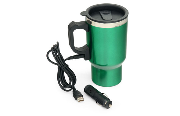 Dual-Heated Travel Mug