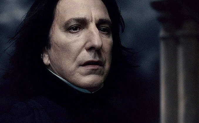 Alan rickman as severus snape