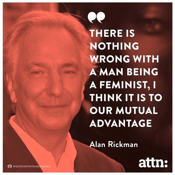 Emma watson on Alan Rickman