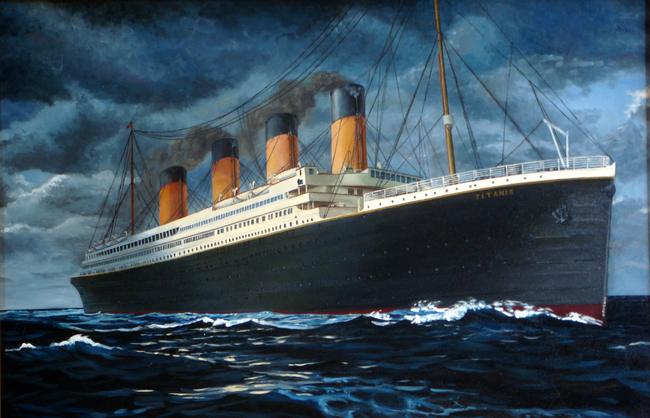 There were only 3 out of 4 smokestacks that was working on the Titanic, the other one is just for show.