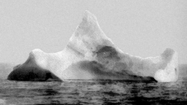 The Iceberg that eventually sank the Titanic journeyed around the the oceans from the year 1000 BCE