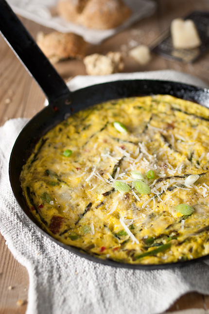 Wild Asparagus Frittata3