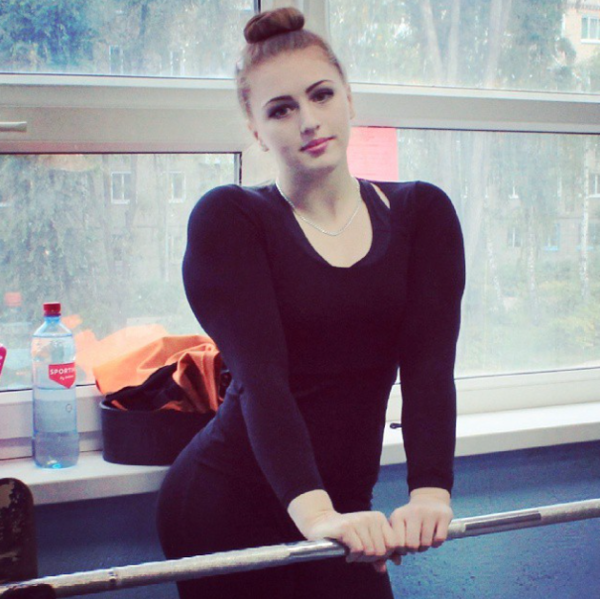 Julia Vins is a Beauty with Muscles