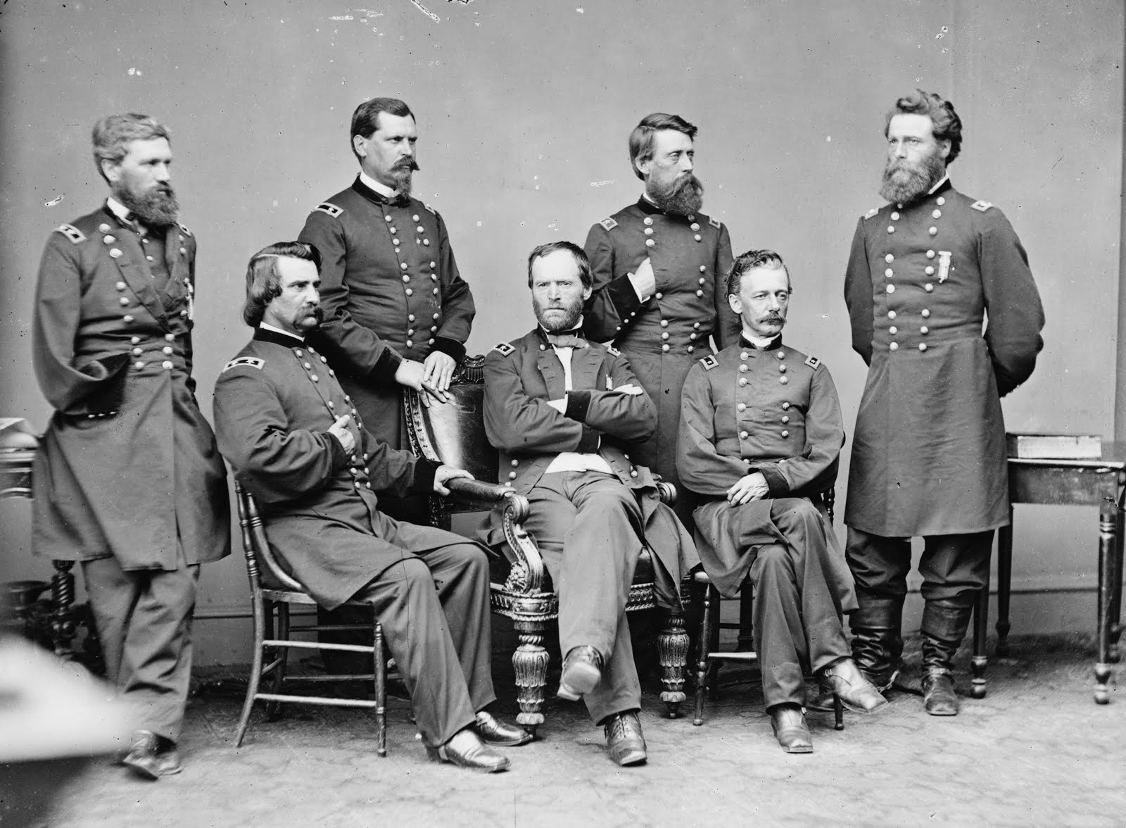 william-tecumseh-sherman-and-staff