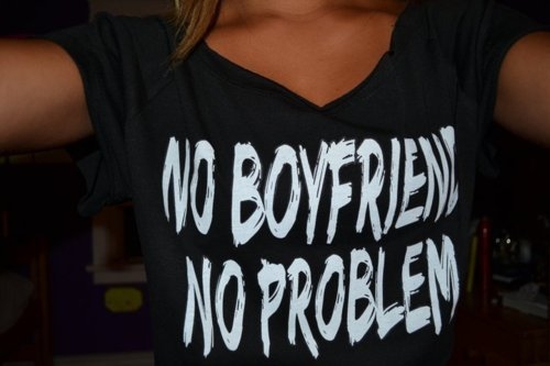 no boyfriend