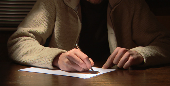 writing-man