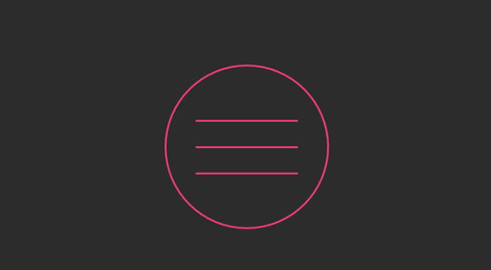 Hamburger Icon CSS3 ONLY Animation