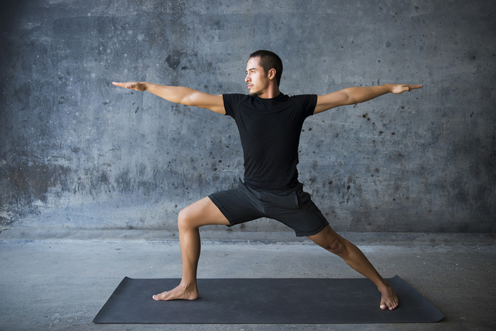 Man-practicing-yoga