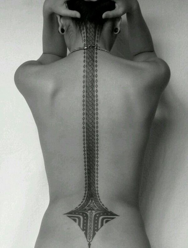 This tribal design doesn’t really have a specific message or symbolism. But it can depend on you and it’s simply a unique and beautiful design for a unique and beautiful person.
