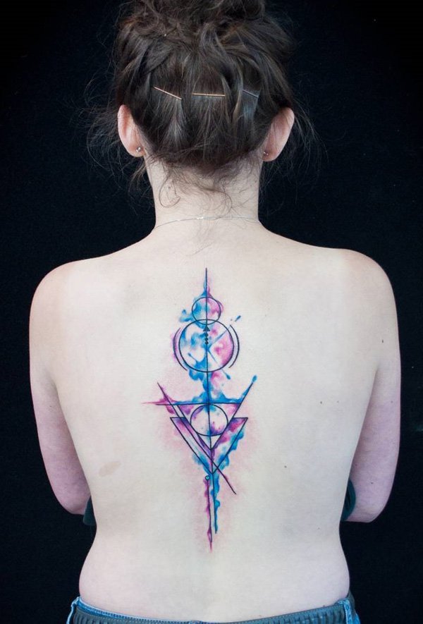 It could be the color or the shapes, but the design itself would make you really think. Its mystical and you wouldn’t want to take your eyes off of it.