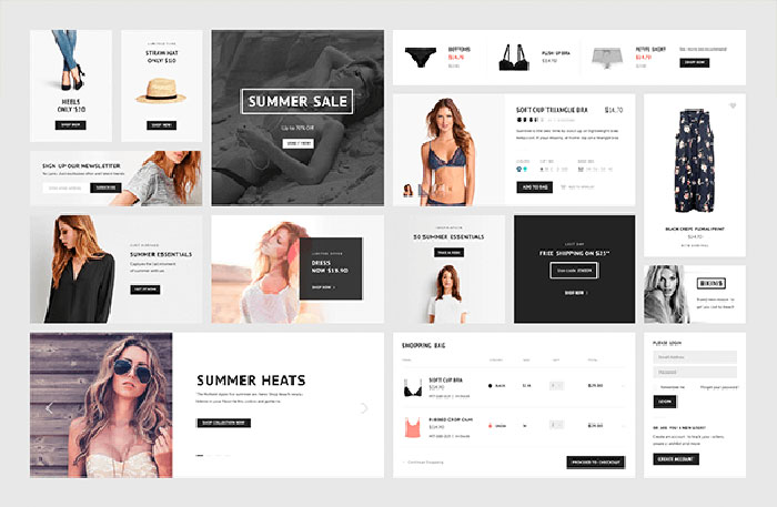 E-commerce elements