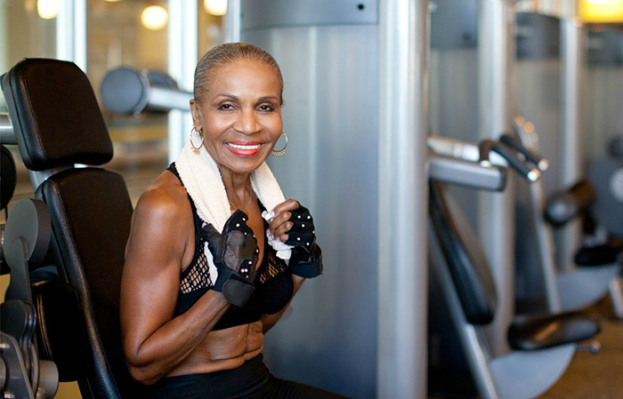 80-year-old Bodybuilder