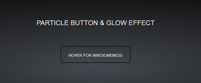 Particle Button made with Canvas and HTML5