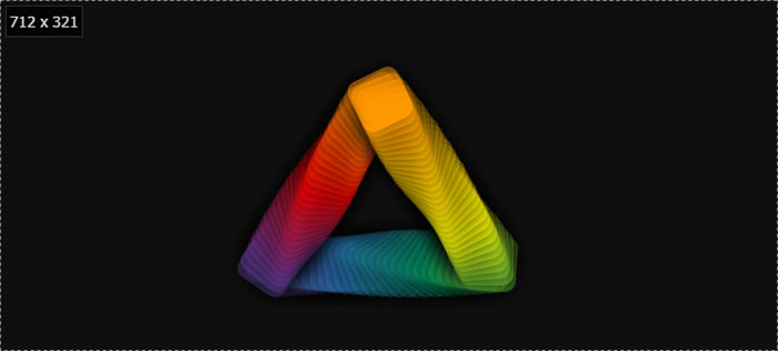 Chromatic triangle