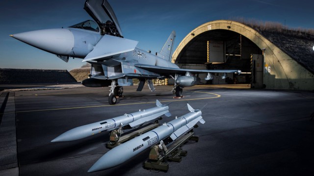 Meteor on German Air Force Eurofighter Typhoon