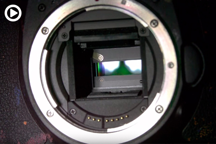 This Slow Motion Video Shows How SLR Camera Shutter Works