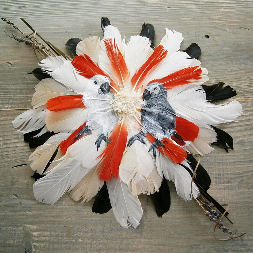 oil-acrylic-paintings-parrot-feathers-jamie-homeister-18