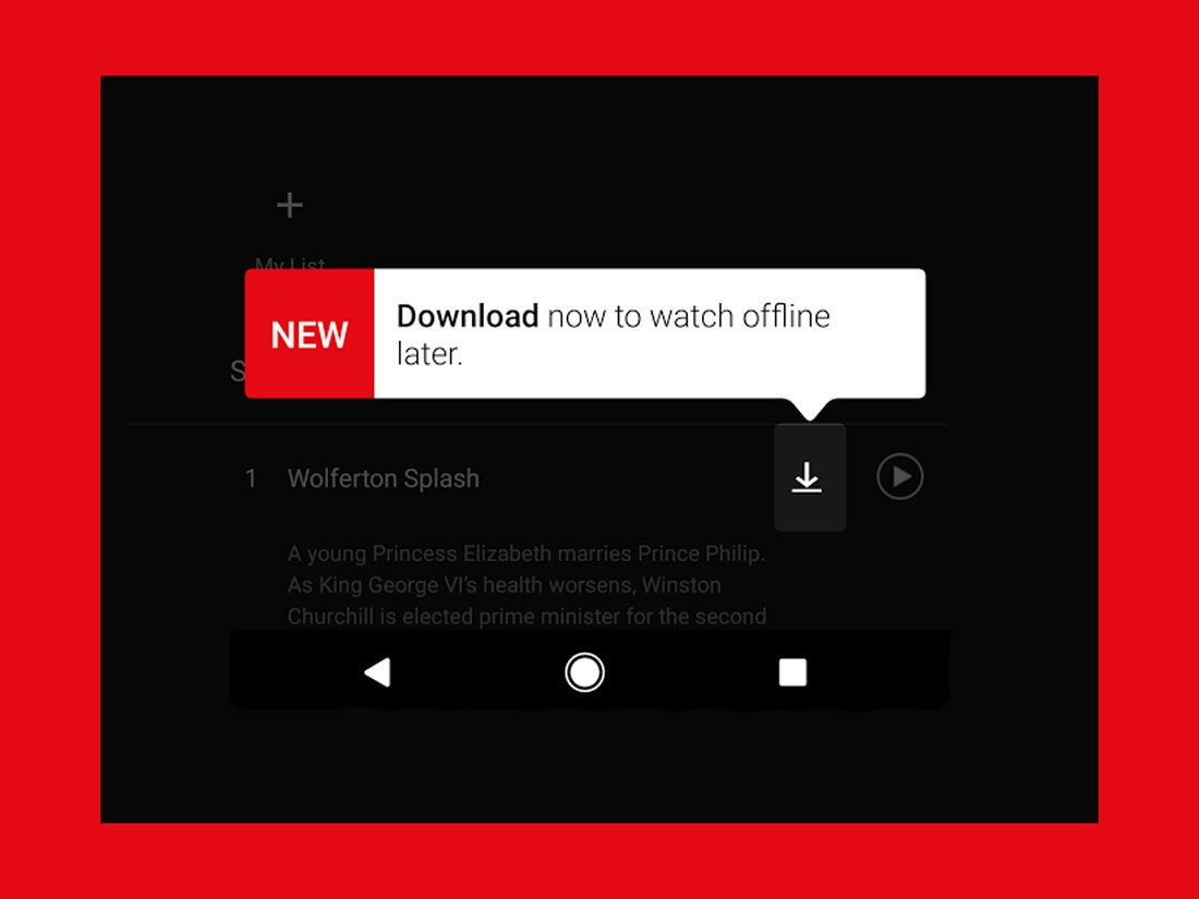 Download videos beforehand