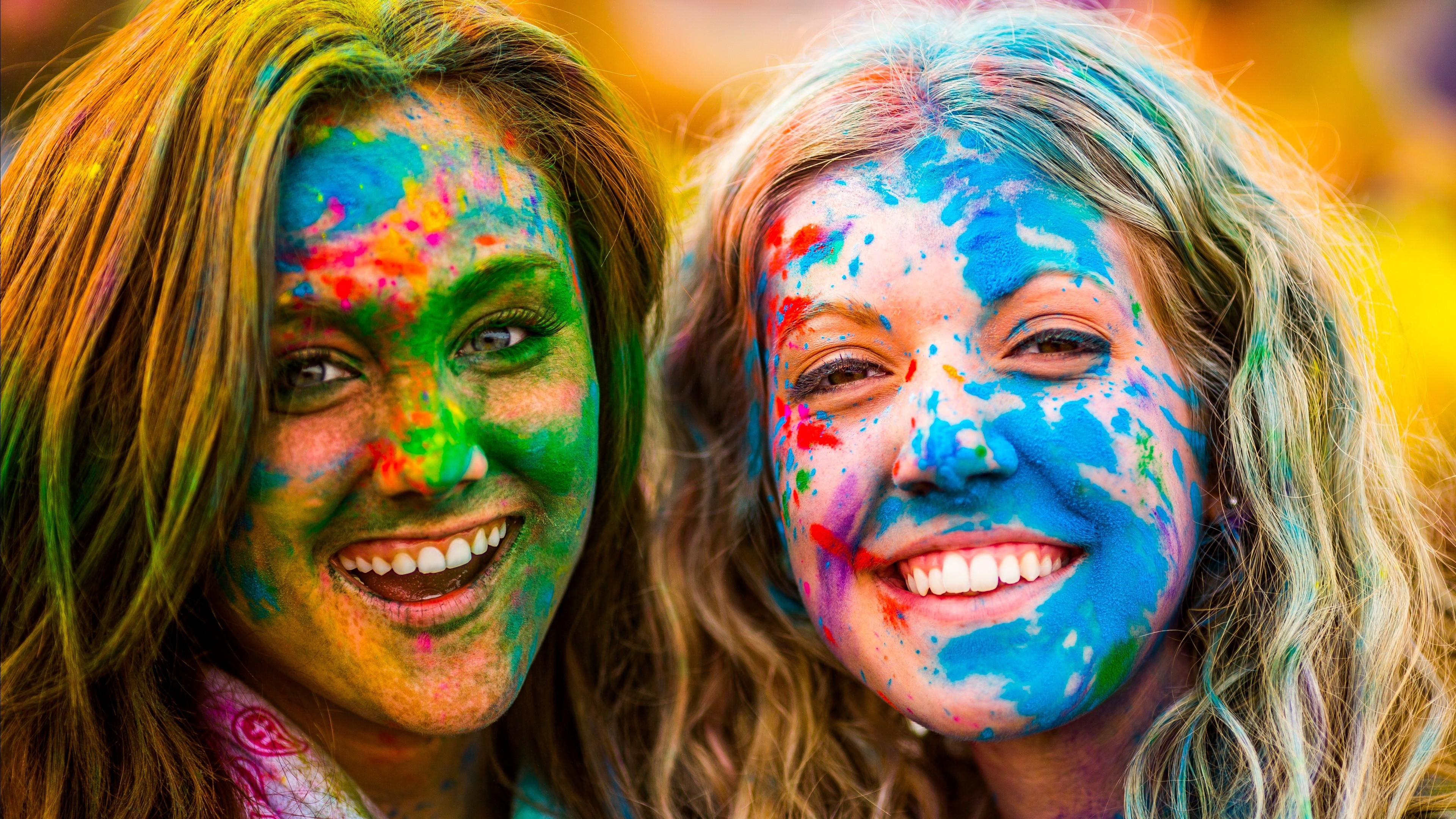 Celebrating Holi Festival - Festival of colours