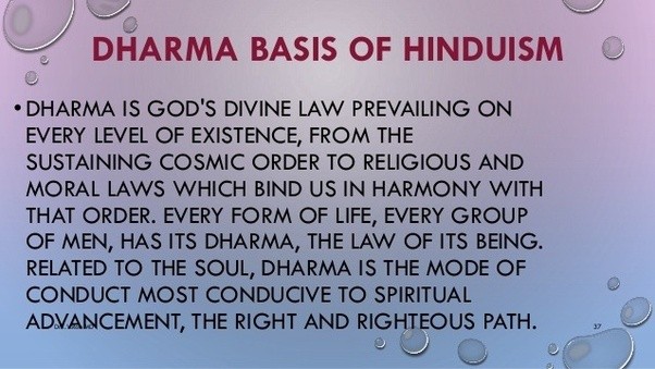 dharma in hinduism