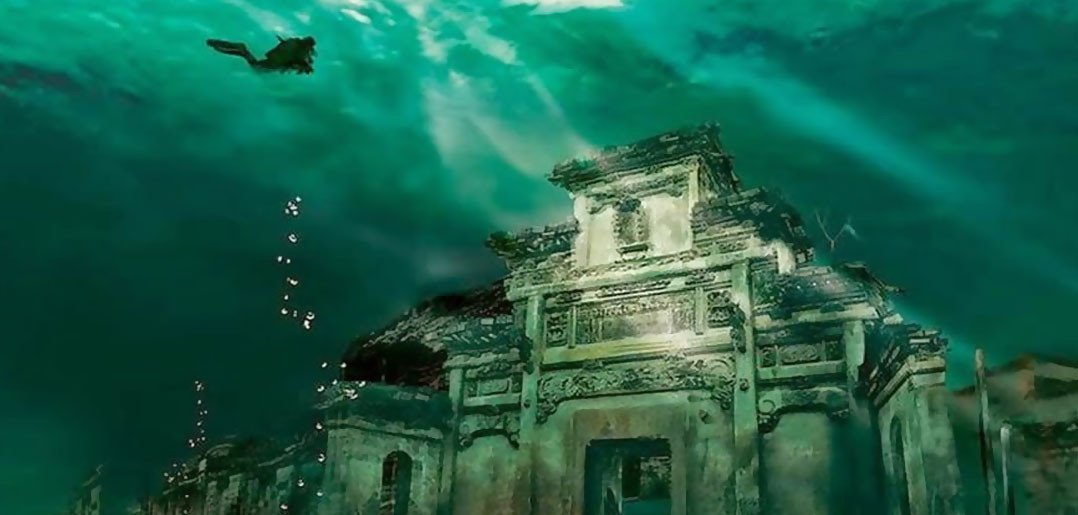 Existence of Lord Krishna - Underwater city