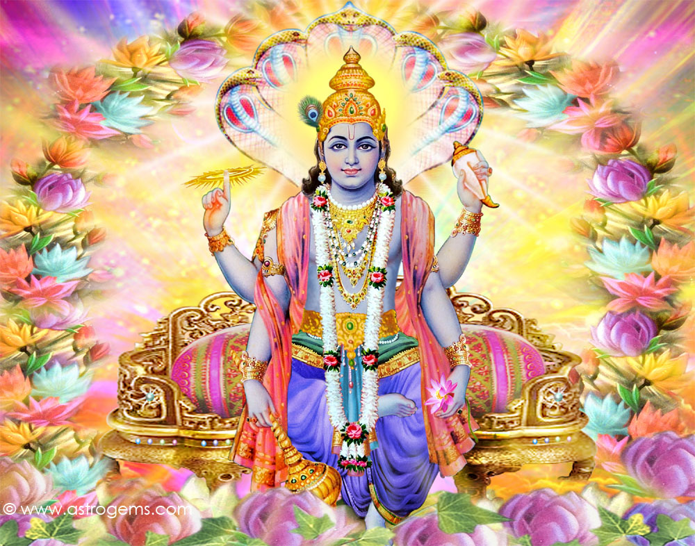 Symbols of the Trinity of Hindu Deities