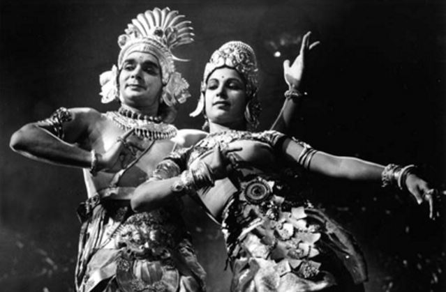 Amala Shankar and Uday Shankar