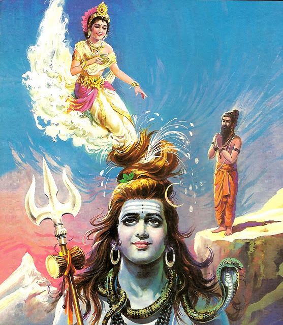 Why Ganga flows through Lord Shiva's Hair