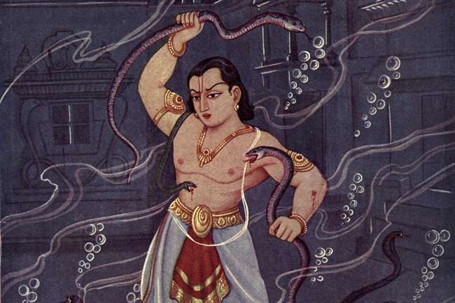 Bhima has strength of ten thousand elephants